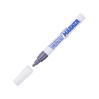 Маркер-краска MunHwa 096105 PM06 серебро 4 мм нитрооснова Б0052753