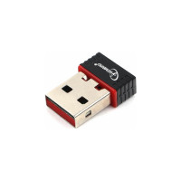Сетевой микро адаптер Gembird WiFi 150 Мбит, USB, 802.11b/g/n WNP-UA-007