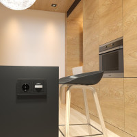 Двухпроводный датчик движения WERKEL W1155108 500 Вт черный a054898