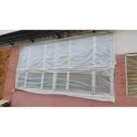 Армированная полиэтиленовая пленка ЕВРОФОЛ УФ-стабилизированная, 140 гр/кв. м, 2 м х 10 м П140/10