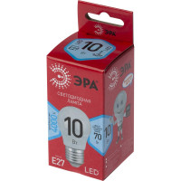 Светодиодная лампа ЭРА RED LINE LED P45 10W 840 E27 R 10Вт шар, нейтральная белая Б0050234