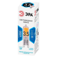 Светодиодная лампа ЭРА STD LED JCD 3,5W GL-840-G9 G9 3,5Вт капсула, нейтральная белая Б0049084