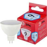 Светодиодные лампочки ЭРА ЭКО LED MR16 9W 840 GU5.3 R 9Вт софит, нейтральный холодный белый Б0050199