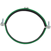 Комплект MAYER сантех. хомут со шпилькой 10x100 и дюбелем д/труб Ф150 (149-161 мм), гайка М10 14 0150 1/140150100