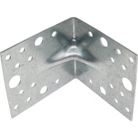 Усиленный уголок Bohrer оцинк., 80x80x80x1,5 мм KUU-80