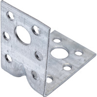 Усиленный уголок Bohrer оцинк., 50x50x35x1,5 мм 20 шт. KUU-50