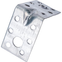 Усиленный уголок Bohrer оцинк., 50x50x35x1,5 мм 20 шт. KUU-50