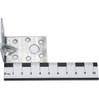 Усиленный уголок Bohrer оцинк., 50x50x35x1,5 мм 20 шт. KUU-50