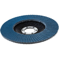 Круг лепестковый торцевой по нержавеющей стали Цирконий (125х22.2 мм; P120) Профоснастка 10205039