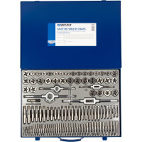 Набор метчиков и плашек Debever Machining Solutions М2 - М18, 110 предметов, метрическая резьба DB-S-TDM5110