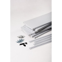 Стеллаж ООО ФУРАМА СТФ 2000x1000x700 мм, 6 полок, серый СТФ201070-6