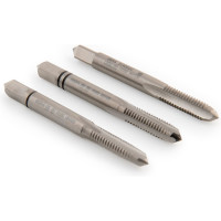 Ручные метчики GSR M6х1 HSSG DIN352 6H набор 3 шт для глухих и сквозных отверстий  B00105190