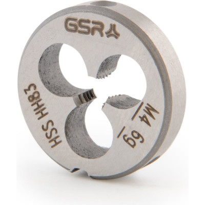 Плашка круглая GSR M4 DIN EN 22568 B HSS M4 B00402150