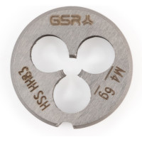 Плашка круглая GSR M4 DIN EN 22568 B HSS M4 B00402150