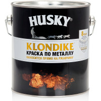Краска по металлу с молотковым эффектом HUSKY KLONDIKE (медь; 2.5 л) 26199