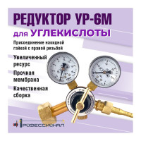 Редуктор углекислотный Профессионал УР6-6 мини 096 99096