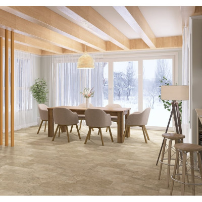 Виниловый пол FLOORWOOD Unit Клео 43 класс, толщина 4 мм, влагостойкий, 2,6303 кв. м 56M1