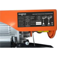 Стационарная мини электрическая таль Magnus Profi MEH, 250/500 кг, 6/12 м, 220В SZ060147