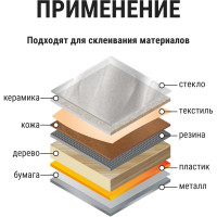 Стержни для клеевого пистолета универсальные цветные с блестками, 7 мм x 100 мм, набор 6 штук, TDM ELECTRIC «Алмаз» SQ1024-0509