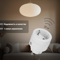 Приемное устройство TDM ELECTRIC Р2К в розетку - комп. для беспроводного управления нагрузкой SQ1508-0212