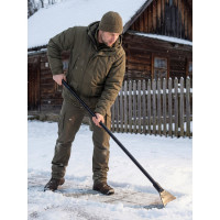 Кованый ледоруб-топор СИБРТЕХ 140 мм, 1,75 кг, металлический черенок, Россия 6152455
