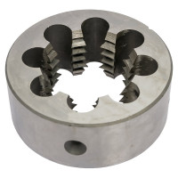 Плашка CNIC дюймовая 2"- 4 1/2BSW 55гр 9ХС 4 1/2 ниток/дюйм, dнар. 90мм резьба Уитворта 55869