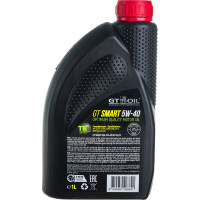 Моторное масло GT OIL Smart SAE 5W-40 API SL/CF, 1 л 8809059408841
