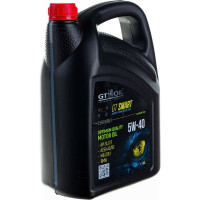 Моторное масло GT OIL Smart SAE 5W-40 API SL/CF, 4 л 8809059408858