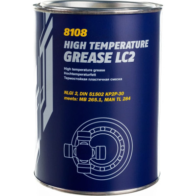 Термостойкая пластичная смазка MANNOL LC-2 High Temperature Grease 2112