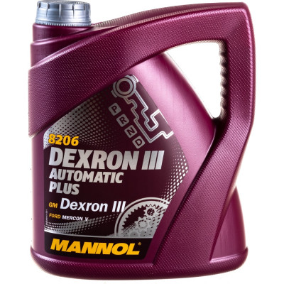 Синтетическое трансмиссионное масло MANNOL DEXRON III AUTOMATIC PLUS 1356