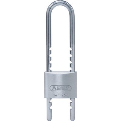 ABUS Навесной замок 64TI/50HB60-150 TITALIUM B/EPSPP, дужка с регулируемой длиной от 60 до 150мм 64979