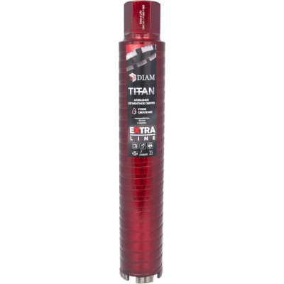 Diam САСС 52x300х4x1,1/4UNC Extra Line Titan (арм. бетон) 313022