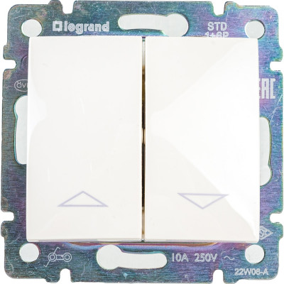 Кнопка для управления рольставнями Legrand VLN 774314