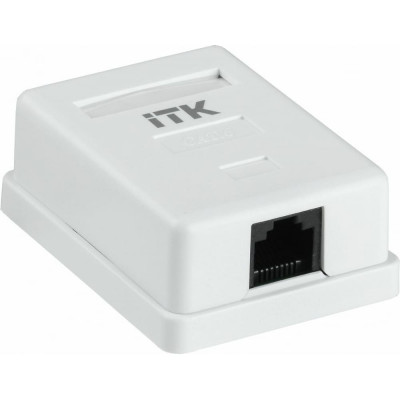 Настенная информационная розетка IEK ITK CS2-1C5EF-12