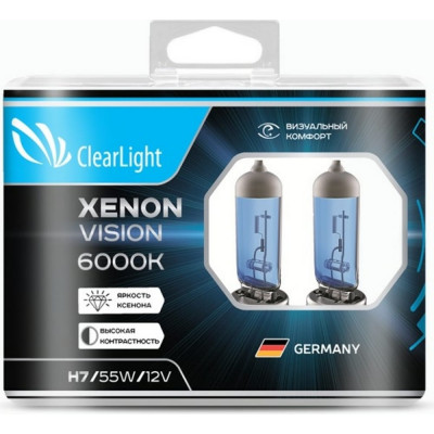 Clearlight Комплект ламп H712V-55W XenonVision 2 шт. MLH7XV