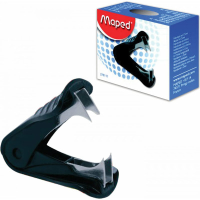 MAPED Антистеплер для скоб № 10, № 24/6, № 26/6, Франция Start ,нескольз.зона захвата,черн,224919