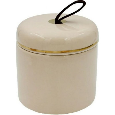 Bath Plus Баночка для ватных дисков POWDER 9,2х9,2 W-CE1528DA-CT W-CE1528DA-CT