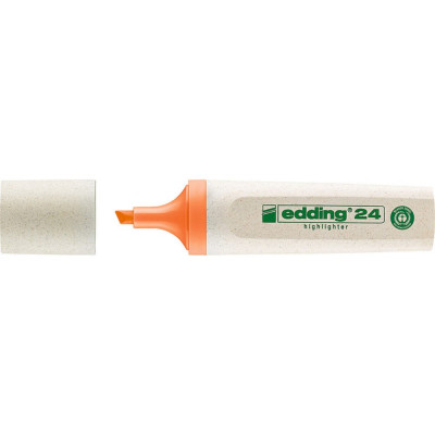 Edding Текстовыделитель EcoLine, клиновидный наконечник, 2-5 мм, оранжевый E-24#6