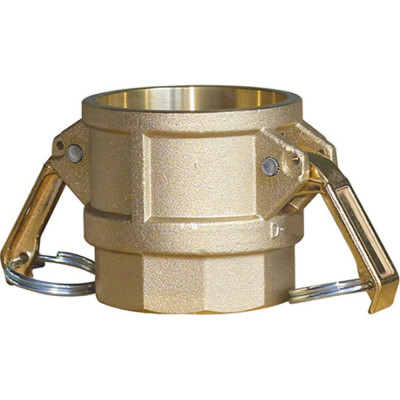 TITAN LOCK 0,75in Камлок типа D розетка, внутр. резьба BSP (латунь) TL75DBR
