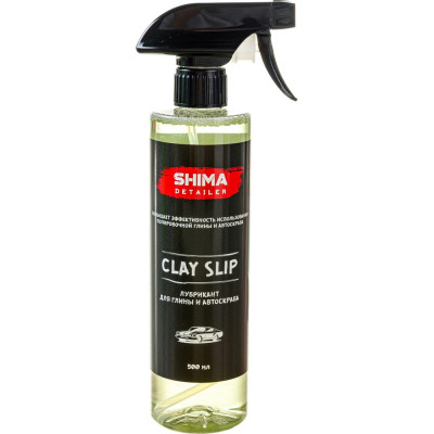 SHIMA Лубрикант для глины и автоскрабаDETAILER “CLAY SLIP” 500 мл, 4634444117220