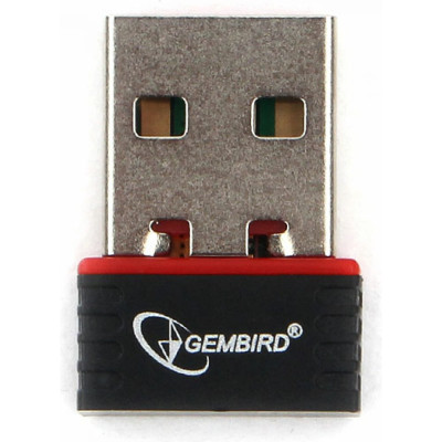 Gembird Сетевой микро адаптер WiFi 150 Мбит, USB, 802.11b/g/nWNP-UA-007 WNP-UA-007