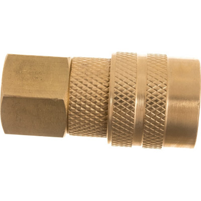 TITAN LOCK 3/8in, БРС серия D, ISO 6150 B, розетка, внутр.резьба, латунь TL3DF-B