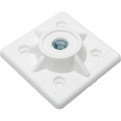 Крепление ножки табурета JET FKS004 пластик, М10 мм, белый FKS004P.010WT99