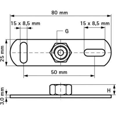 Подпятник Walraven M8/10 6703009