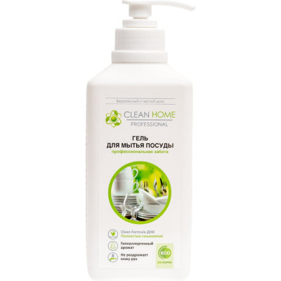 CLEAN HOME Гель для мытья посуды универсальный с дозатором 1 л 409