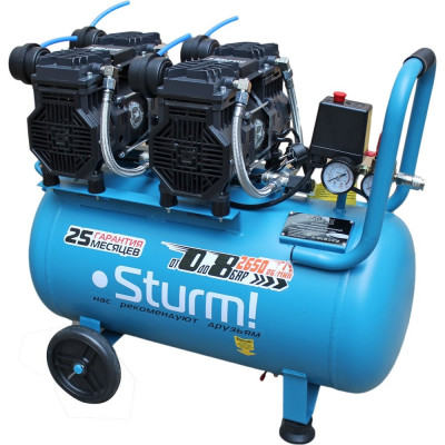 Безмасляный компрессор Sturm AC93450OL