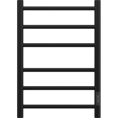 Point Полотенцесушитель электрический Аврора П6 400x600 диммер справа, черный PN10846B