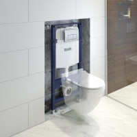 IDDIS Комплект 2 в 1: инсталляция и клавиша смыва Optima Home OPH00GCi32K