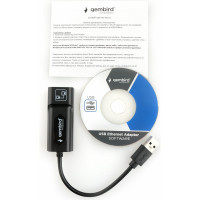 Сетевой адаптер Gembird Ethernet USB 3.0 - Fast Ethernet adapter, NIC-U5