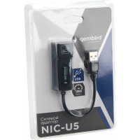 Сетевой адаптер Gembird Ethernet USB 3.0 - Fast Ethernet adapter, NIC-U5
